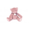 L'ours doudou - rose