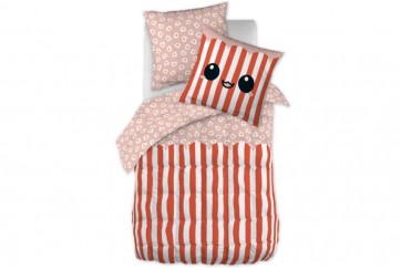 Couette imprimée 200x200 cm Coton Fresh Popcorn