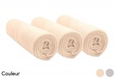 Housse matelas à langer 50x70 50x75 Coton Bio (Lot de 3)