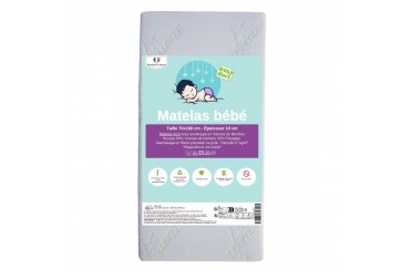Matelas 70x160 en Bambou Lit Enfant