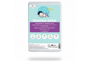 Matelas bébé 50x100 cm climatisé