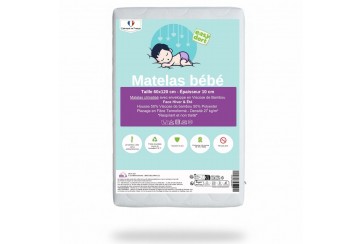 Matelas bébé 60x120 cm climatisé