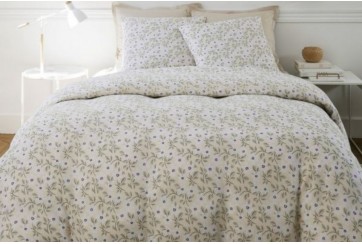 Parure de lit 240x260 cm Gaze de Coton Lucile