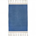 Tapis Coton LISBOA BLEU COLBERT 100 x 150 cm