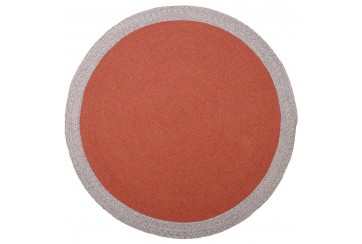 Tapis rond NOLAN ROUILLE D 120 cm