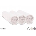 Drap housse 70x140 Bébé Coton Bio (Lot de 3)