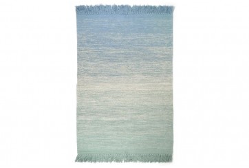 Tapis 100x150 Coton Kirthy Bleu